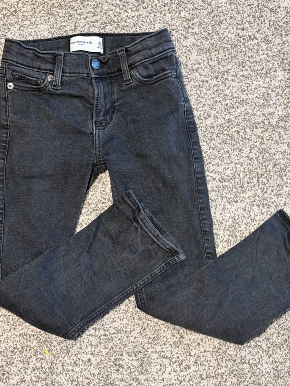 abercrombie kids Charcoal Skinny Jeans for Boys